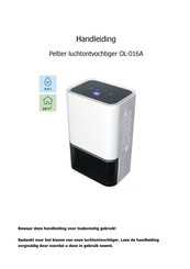 Peltier OL-016A Handleiding