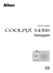 Nikon COOLPIX S4300 Naslaggids