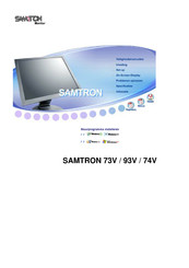 Samsung SAMTRON 93V Gebruikershandleiding