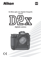 Nikon D2X Gebruikersgids