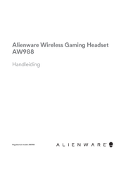 Dell Alienware AW988 Handleiding