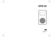 Eurotops DPR-36 Gebruiksaanwijzing