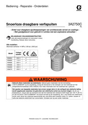 Graco 16N665 Bediening, Onderdelen, Reparatie