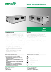 Schako NBS-100 Inbouw-, Montage- En Gebruikshandleiding