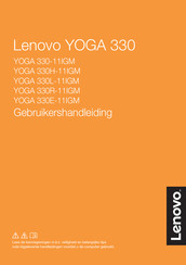 Lenovo YOGA 330L-11IGM Gebruikershandleiding