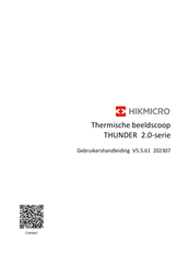 Hikmicro THUNDER 2.0 Series Gebruikershandleiding