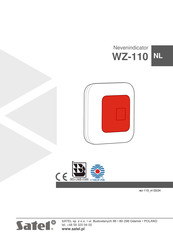 Satel WZ-110 Handleiding