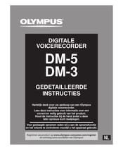 Olympus DM-5 Volledig Gedetailleerde Instructiehandleiding