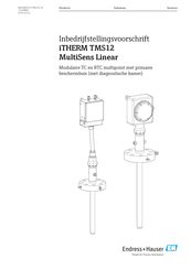 Endress+Hauser iTHERM TMS12 MultiSens Linear Bedieningsvoorschrift