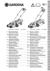 Gardena PowerMax 1200/32 Gebruiksaanwijzing