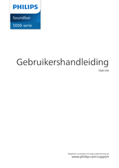 Philips TAB5109 Gebruikershandleiding