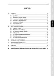 Hercules WAE-WBT06 Handleiding