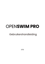 shokz OpenSwim Pro S710 Gebruikershandleiding