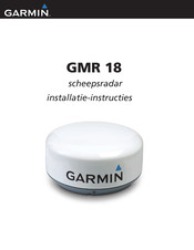 Garmin GMR 18 Installatie-Instructie