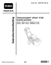 Toro Greensmaster eFlex 2120 Gebruikershandleiding