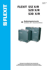 Flexit S30 X Bedieningsinstructies