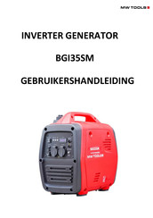 MW TOOLS BGI35SM Gebruikershandleiding