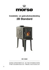 Morso 2B Standard Installatie En Gebruikshandleiding