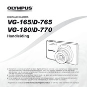 Olympus VG-180 Handleiding