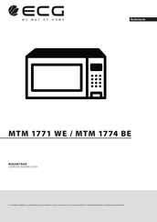 ECG MTM 1771 WE Gebruiksaanwijzing