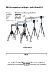 Estil AHP Bedieningsinstructies