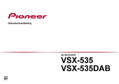 Pioneer VSX-535 Gebruikershandleiding