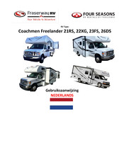 Coachmen Freelander 22XG 2024 Gebruiksaanwijzing