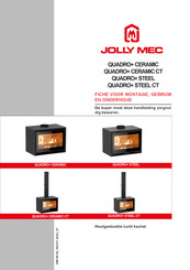 Jolly Mec QUADRO+ STEEL 68 CT Installatie, Gebruik En Onderhoud