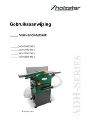 holzstar ADH 3050 400 V Gebruiksaanwijzing