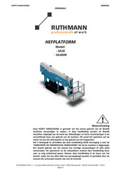 RUTHMANN SA18HB Korte Handleiding