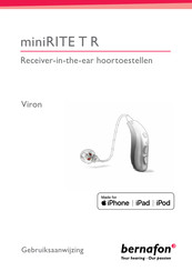 Bernafon miniRITE T R Gebruiksaanwijzing