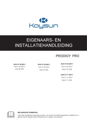 Kaysun AKAY-P 26 DR11 Installatiehandleiding