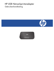 HP USB Netwerkprinteradapter Gebruikershandleiding