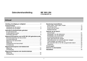 Bosch BE 300 LSN Gebruikershandleiding