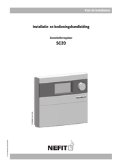 Nefit SC20 Installatie- En Bedieningshandleiding