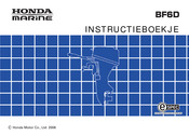 HONDA marine BF6D Instructieboekje