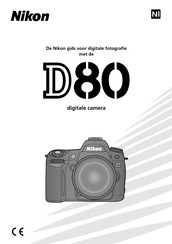 Nikon D80 Gebruikersgids