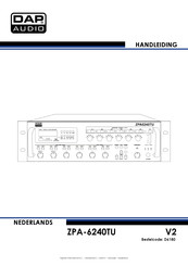 DAP Audio D6180 Handleiding