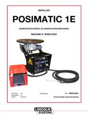 Lincoln Electric POSIMATIC 1E Gebruiks- En Onderhoudshandleiding