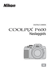 Nikon COOLPIX P600 Naslaggids