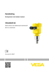 Vega VEGABAR 83 Handleiding