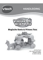VTech Vrolijke Vriendjes Magische Koets & Prinses Tess Handleiding