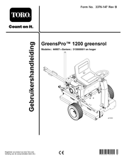 Toro GreensPro 1200 Gebruikershandleiding