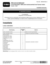 Toro 30407 Installatie-Instructies