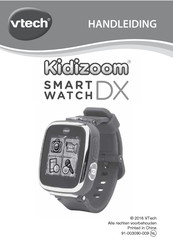 VTech Kidizoom Smart Watch DX Handleiding