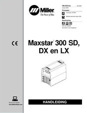 Miller Maxstar 300 DX Handleiding