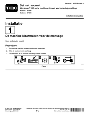 Toro 07405 Installatie-Instructies