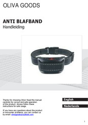 Oliva ANTI BLAFBAND Handleiding