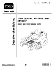 Toro 74864 Gebruikershandleiding