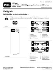 Toro 106-4840 Installatie-Instructies